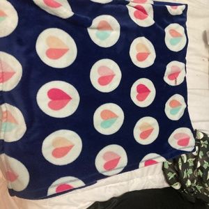 Cute hart blanket